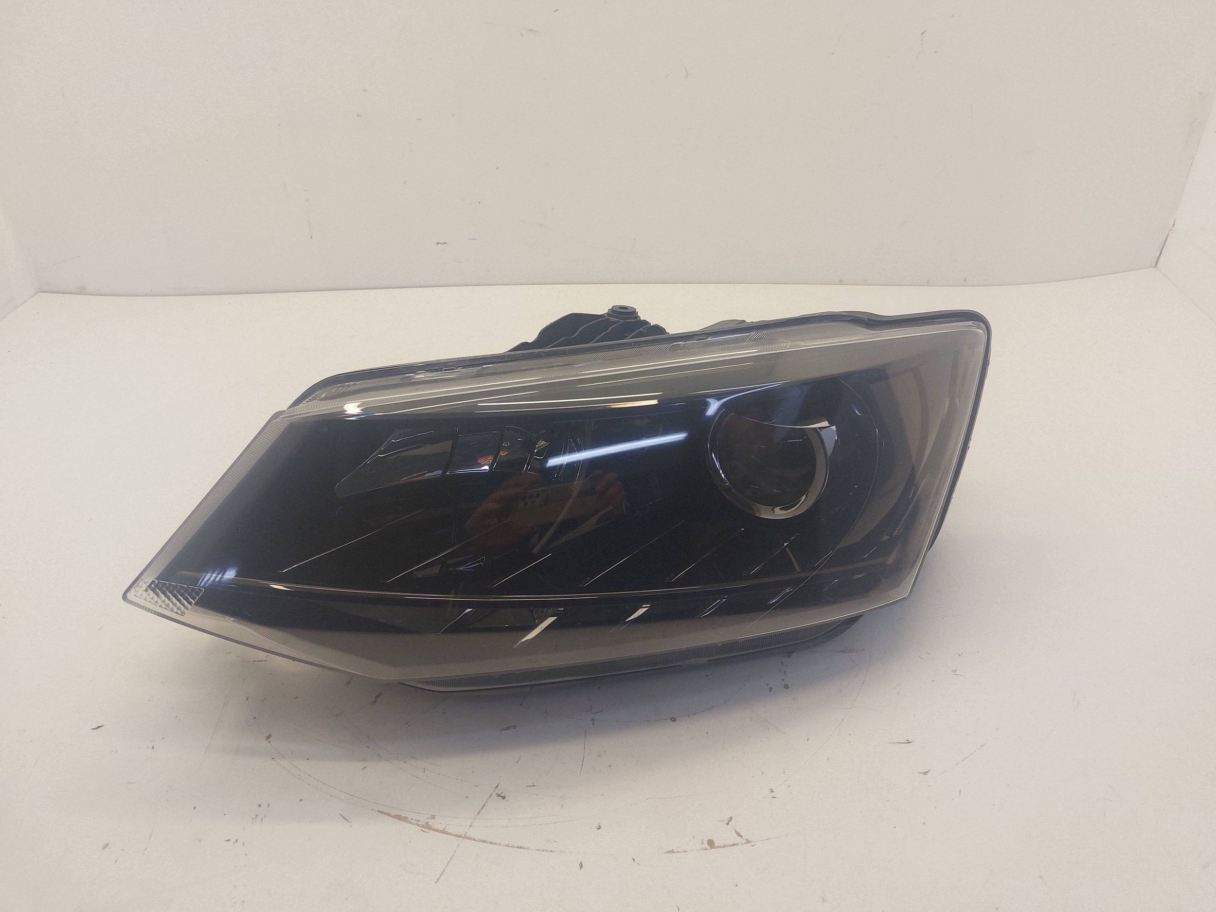 SKODA FABIA 3 III 14r-> light left front lens LED 6V1941015B complete