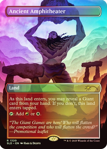 Ancient Amphitheater Secret Lair Drop Foil