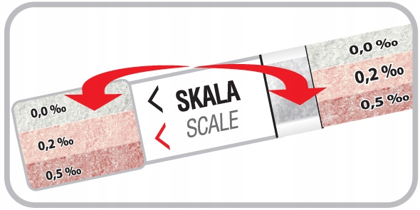 ALKOTEST Alkomat jednorazowy 10 szt Model T&D