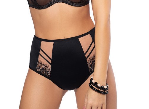 

Figi damskie Gorsenia K 497 Paradise-czarny *XXL