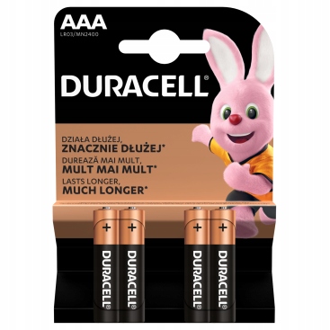 

4 x Bateria Lr 3 Duracell cena za 4szt