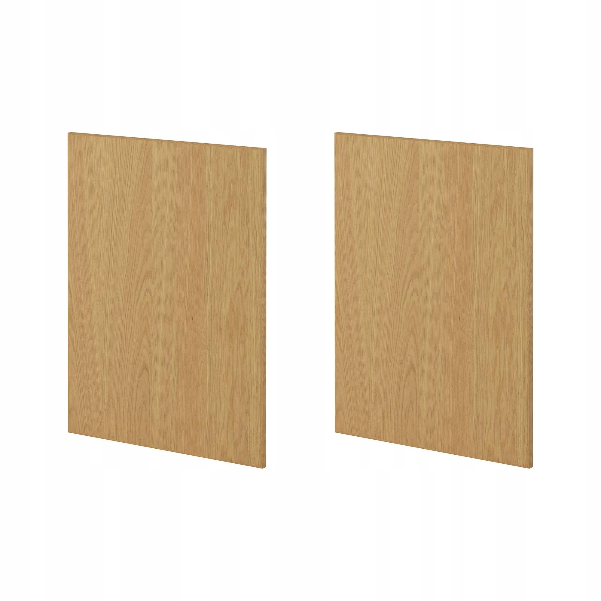 2 szt. Front do zmywarki 60 cm dąb Sinarp