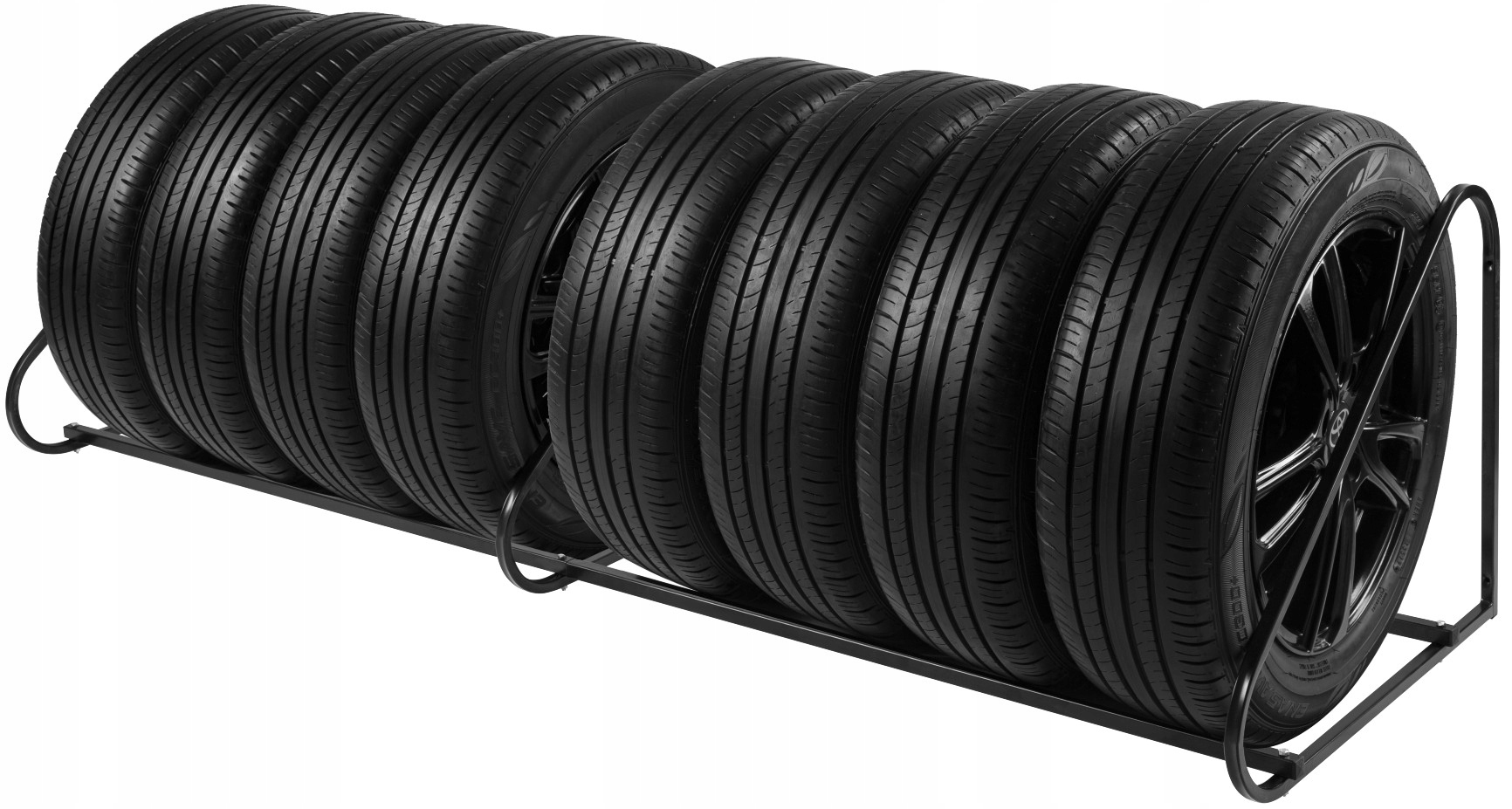 WIESZAK NA 8 OPON KÓŁ FELG STOJAK PÓŁKA NA ŚCIANĘ NA OPONY UNIWERSALNY Marka inna