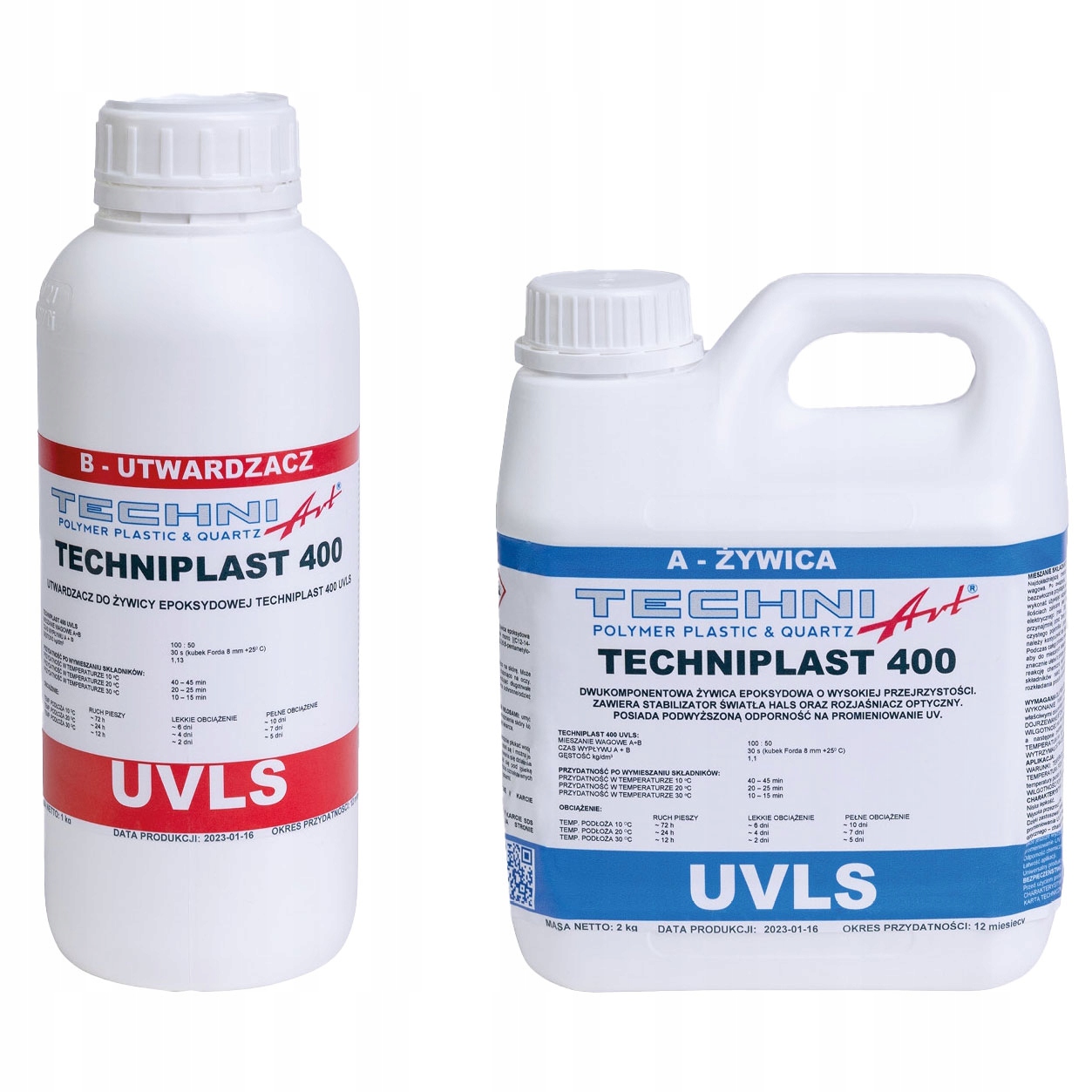 Bezbarvá epoxidová pryskyřice pro dřevo do 1 cm 1,5 kg