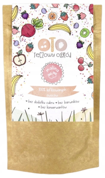 OtoLandia Natura Liofilizowane Maliny w Proszku