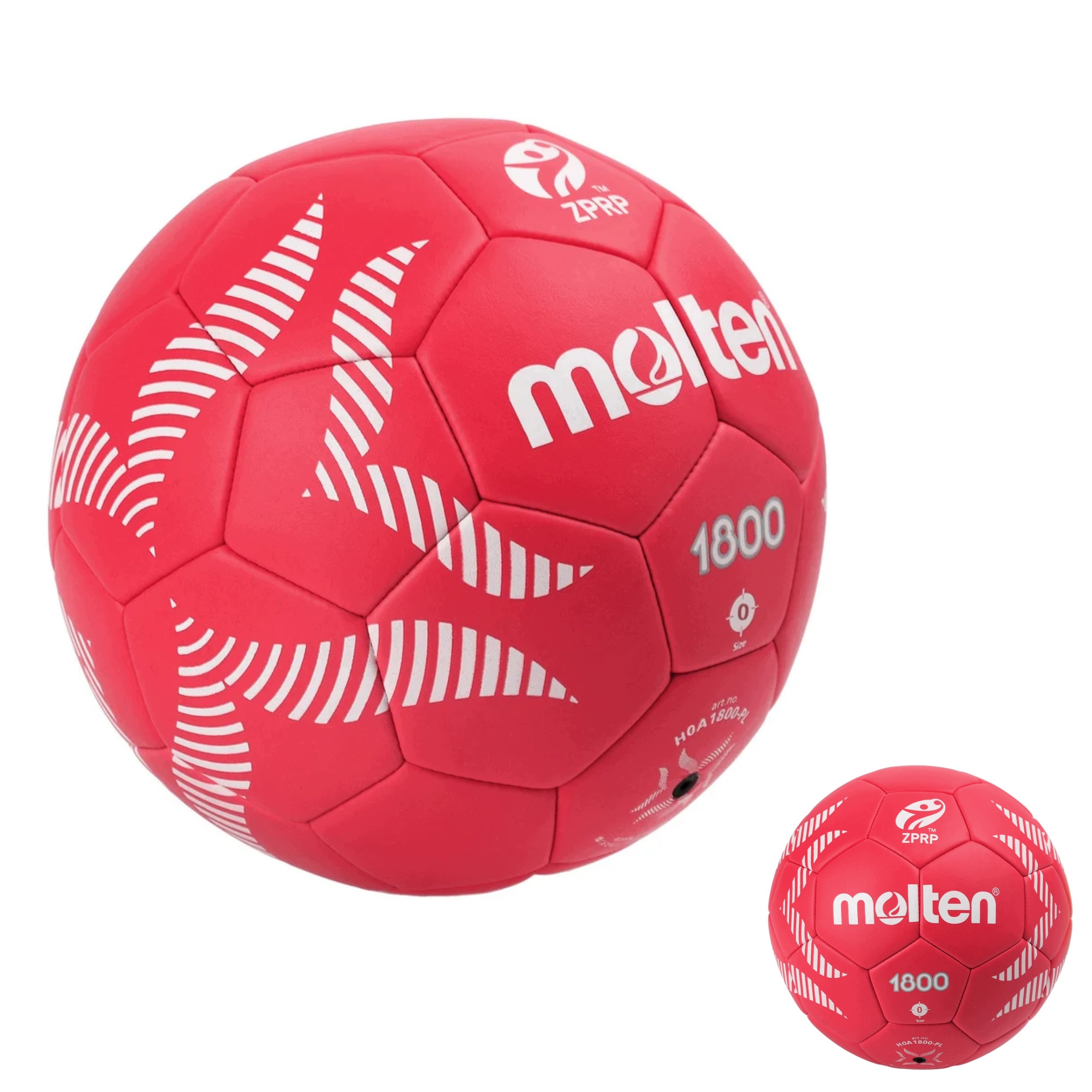 Ruční míč velikost 0 oficiální tréninkový Zprp na parket Molten