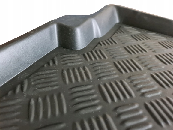 Mata Bagażnika PE+GUMA + Dywaniki MG HS I jedna podłoga, benzyna 2022-2024 Kolor czarny