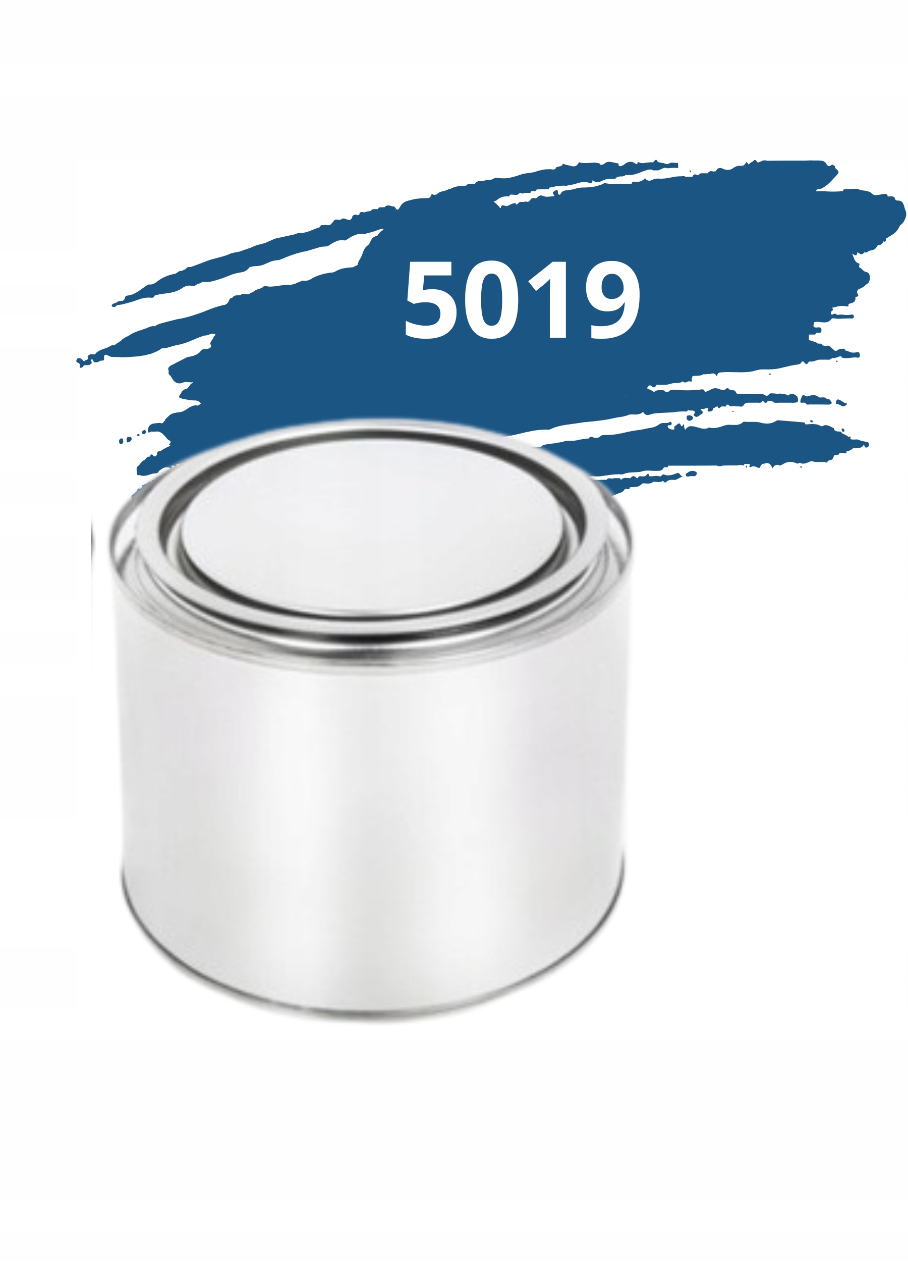 Ral 5019 Lakier Bazowy Baza 2:1 Niebieski Capri Farba Do Metalu Stali 0,5L