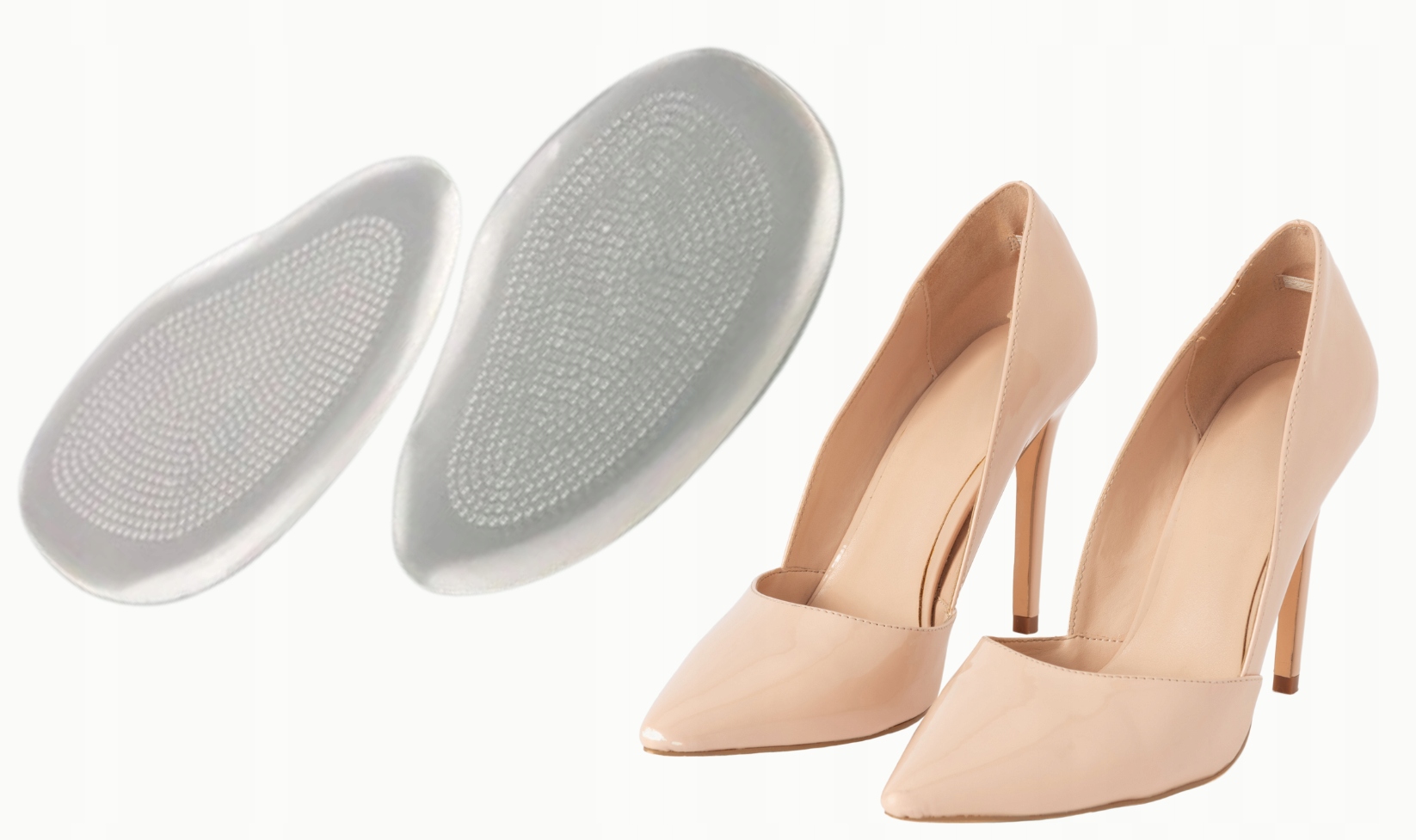 Silikonowe podpiętki do stóp