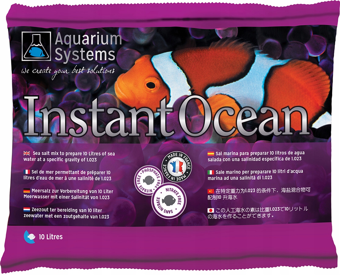 

Aquarium Systems Instant Ocean 360g Sól Morska