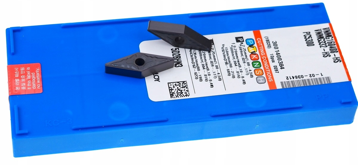 PŁYTKI WĘGLIKOWE VNMG 160408 HS PC5300 KORLOY Kod producenta VNMG 160408 HS PC5300