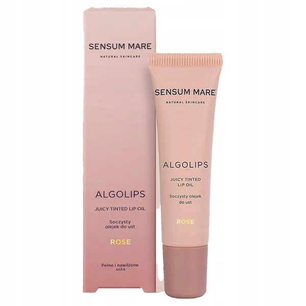 Sensum Mare Algolips, šťavnatý olej na rty, růžový, 10 ml
