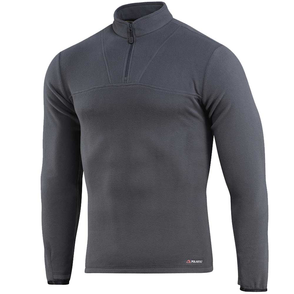 Fleecová Mikina Mikina fleecová bez kapuce M-Tac Delta Polartec Dark Grey XL