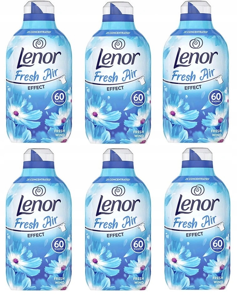 Levně Lenor tekutá aviváž Fresh Wind 770 Velká 6 ks