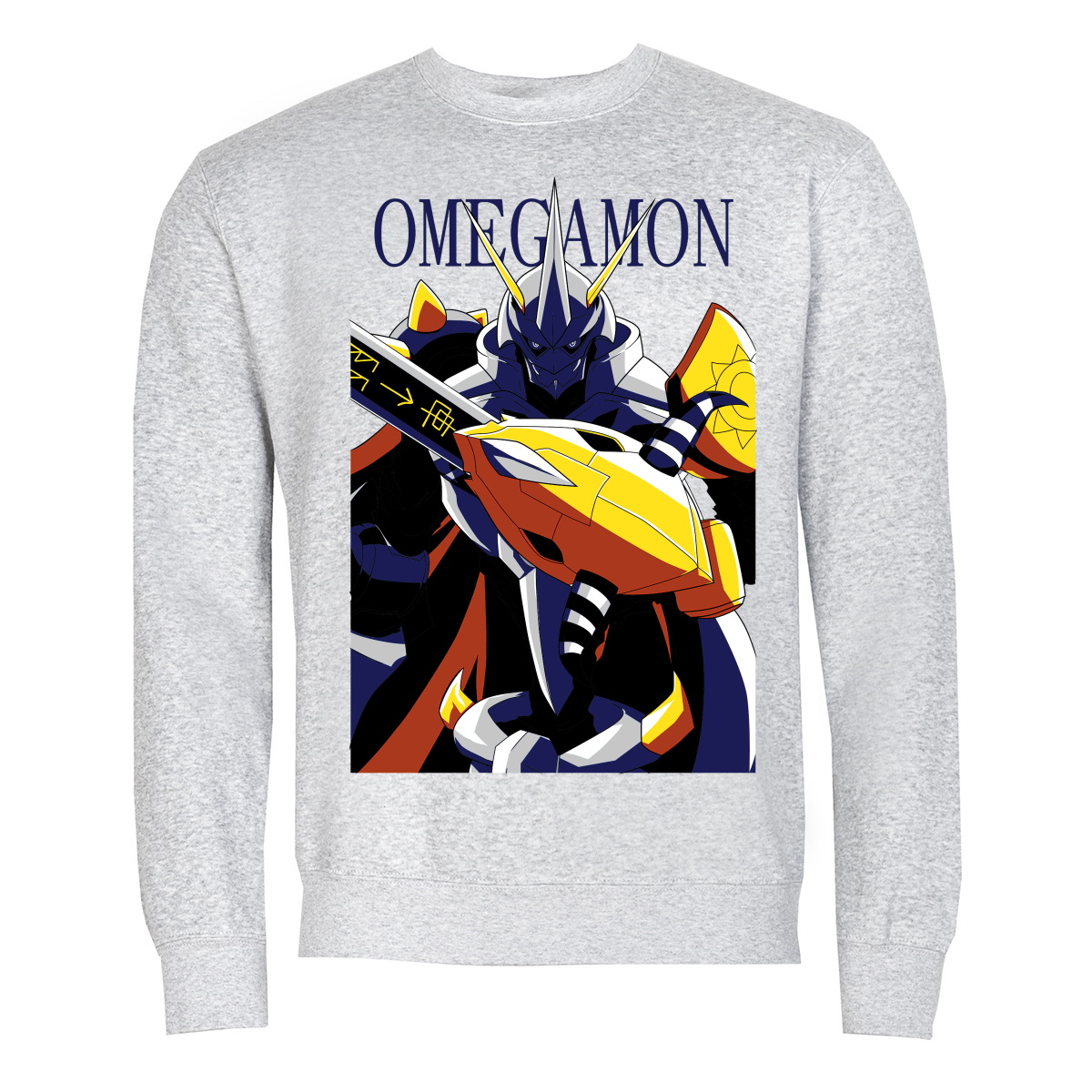 

Męska Bluza Gundam Robot Anime Manga Omegamon