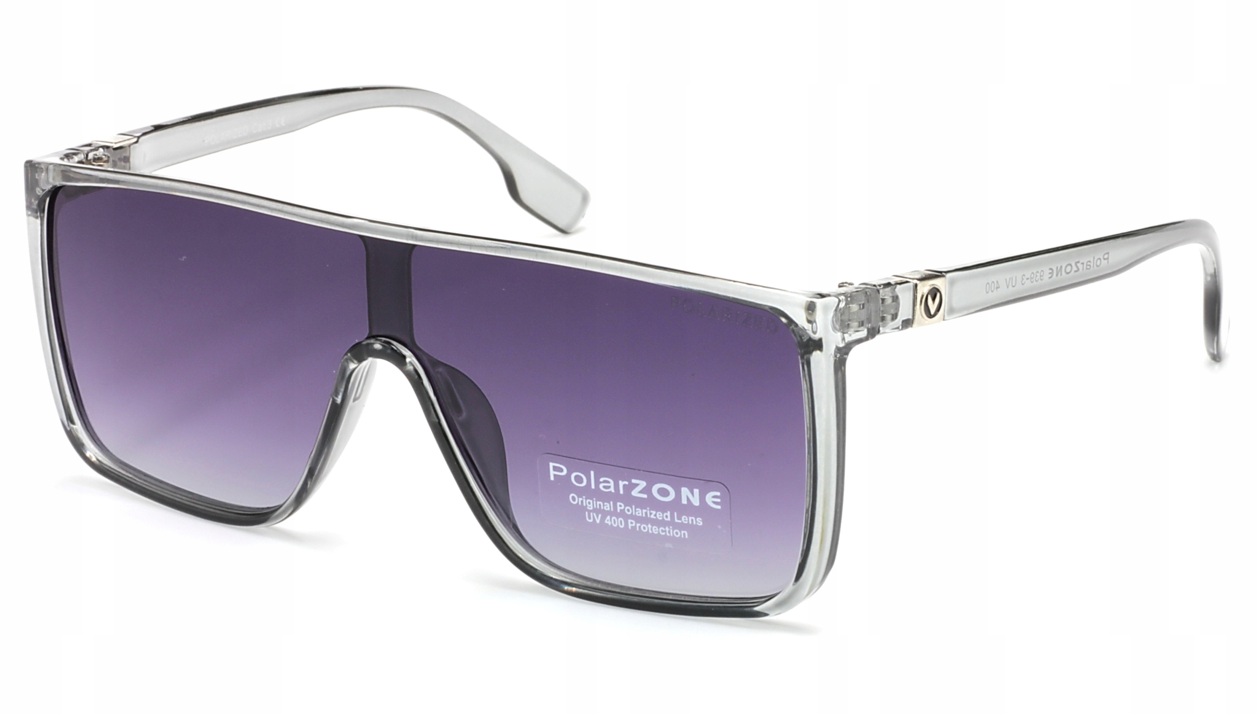 OKULARY PRZECIWSŁONECZNE MĘSKIE POLARYZACYJNE FILTR UV400 POLARZONE ETUI Model MPZ NERDY PRZECIWSŁONECZNE