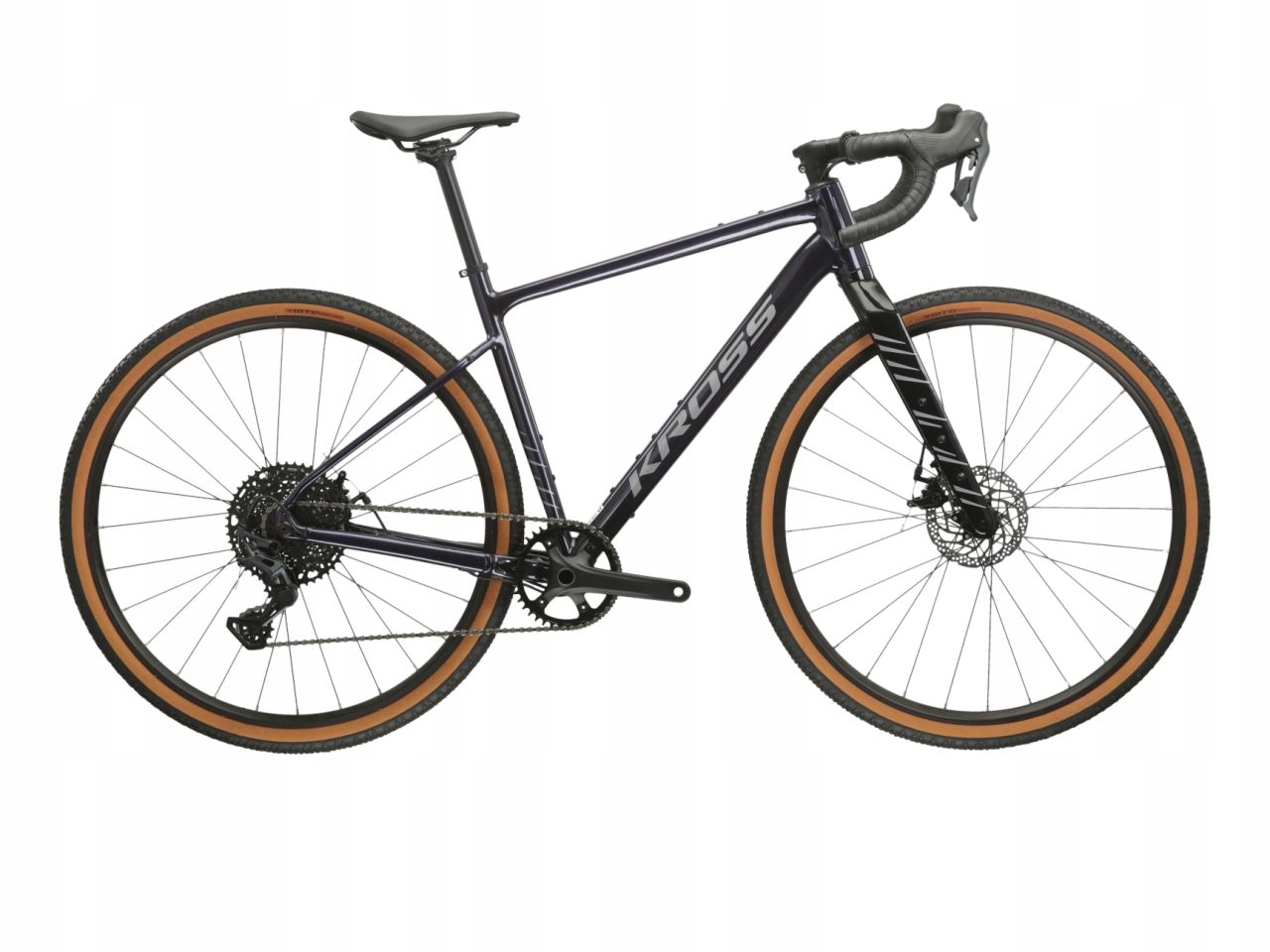 Rower gravel Kross Esker 2.0 rama 17 cali koło 28" niebieski