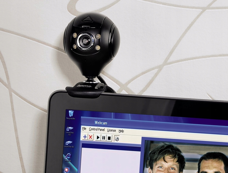 Hama KAMERA INTERNETOWA HD "SPY PROTECT" Megapiksele 1.3 MP