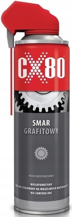 

Smar grafitowy CX-80 Duospray 500ml wielofunkcyjny