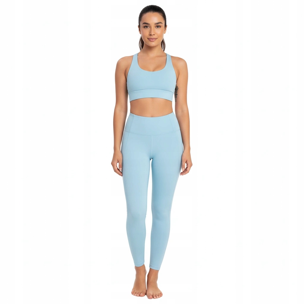 Dámské legíny Girlfriend Collective modré pro sportovní tělocvičny, velikost Xs