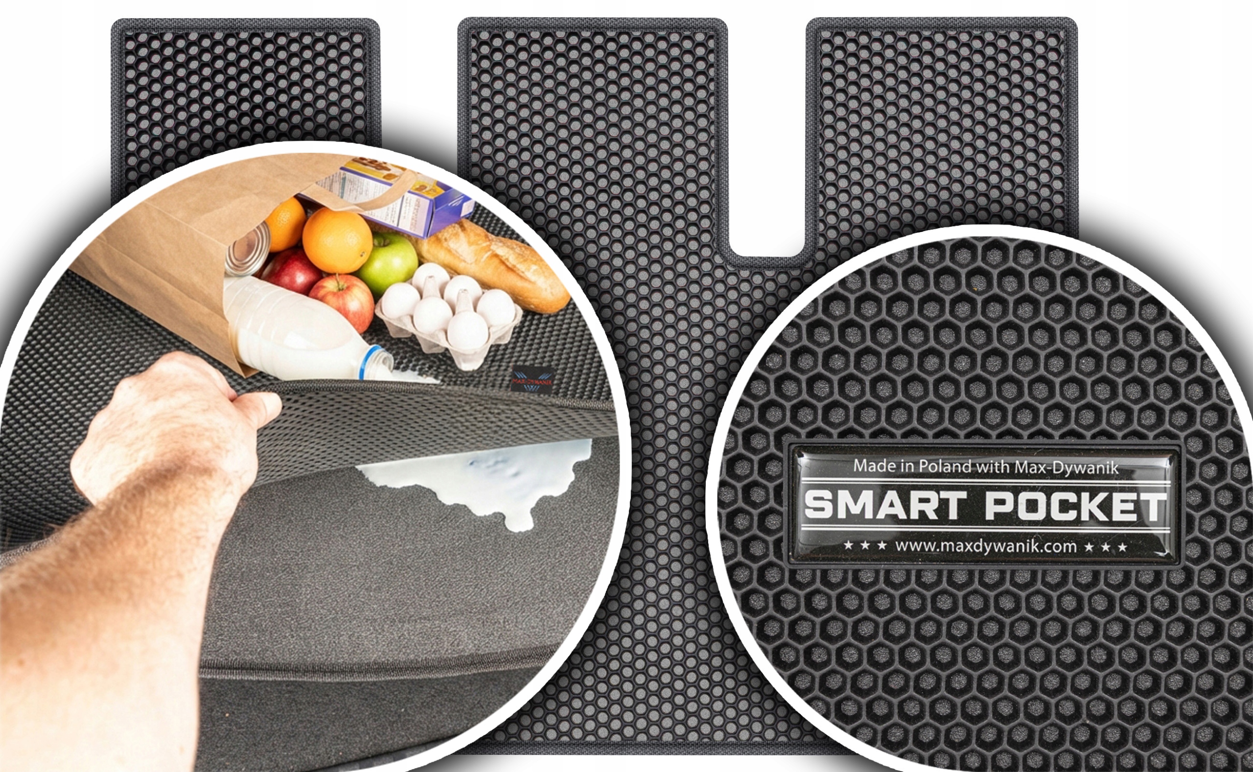 Mercedes V-třída W447 Bus od roku 2014. Vložka do zavazadlového prostoru Eva Smart Pocket