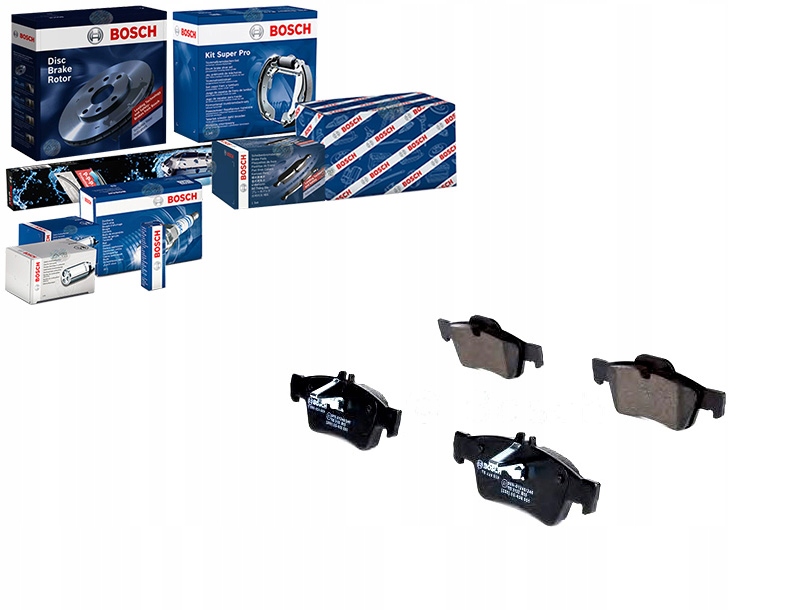 Brzdové Destičky Mercedes Zadní W211 02- S211 03- Bo