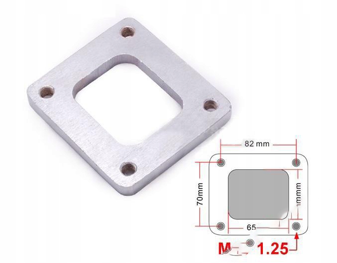 Flansza T4 nierdzewna TURBO do kolektora wydechowe Typ samochodu Samochody osobowe