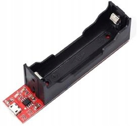 Moduł ładowania ogniw 18650 z koszykiem