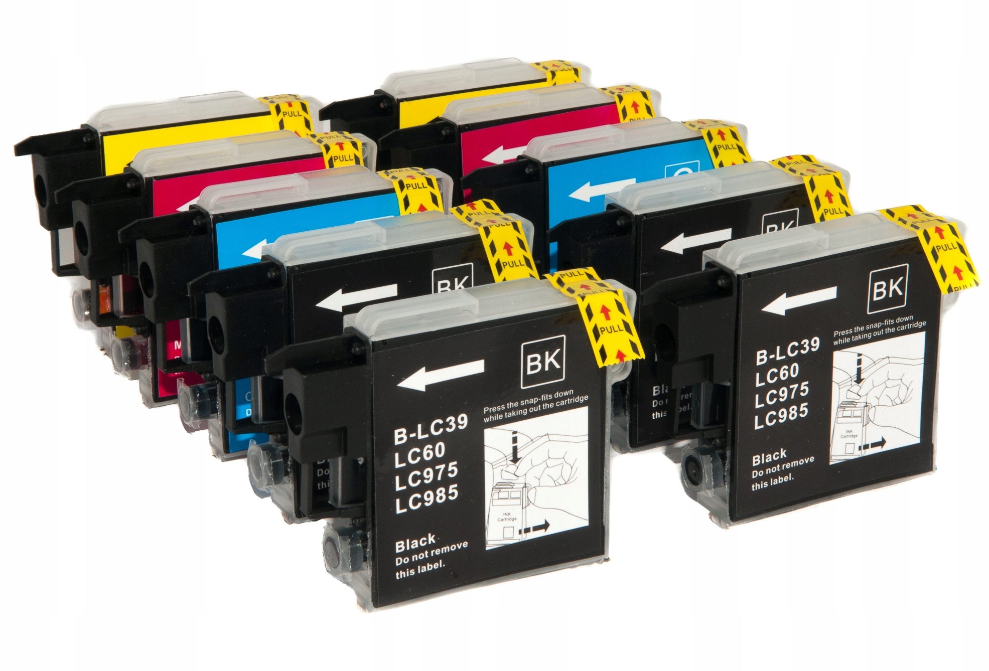 

10x Tusze Do LC985 J125 J315W J220 J415 J515 J140W