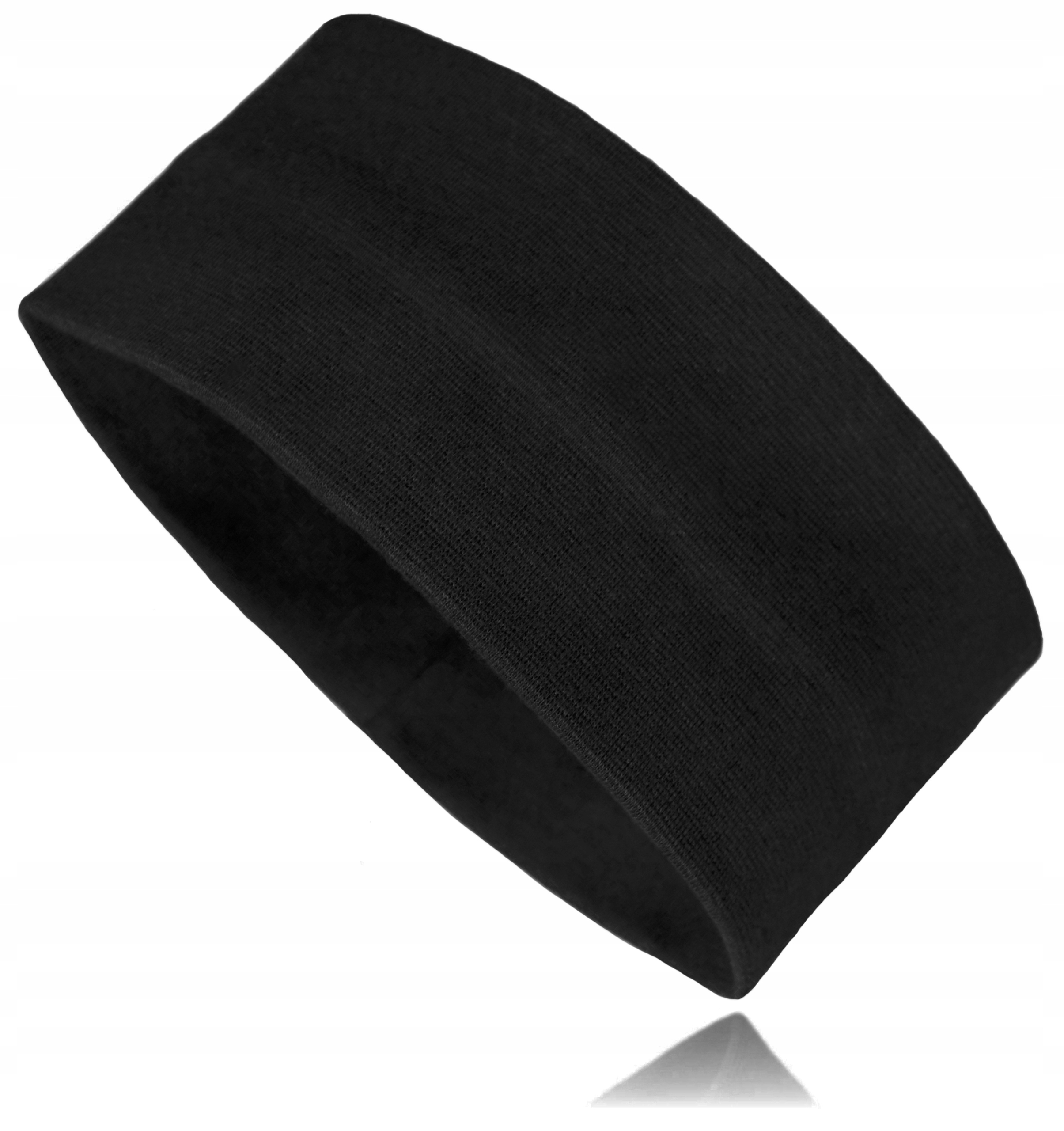 

Szeroka Maxi Bawełniana Opaska gładka Klasyczna