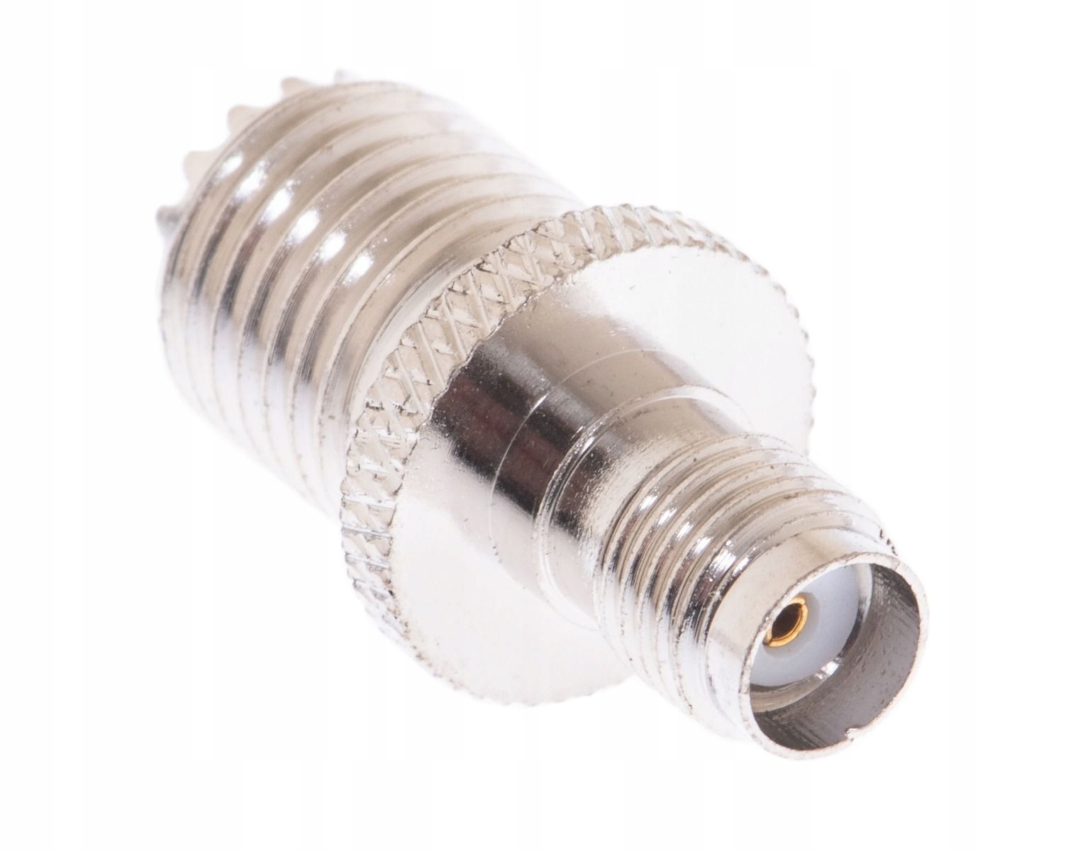 Adapter SMA gniazdo / miniUHF gniazdo