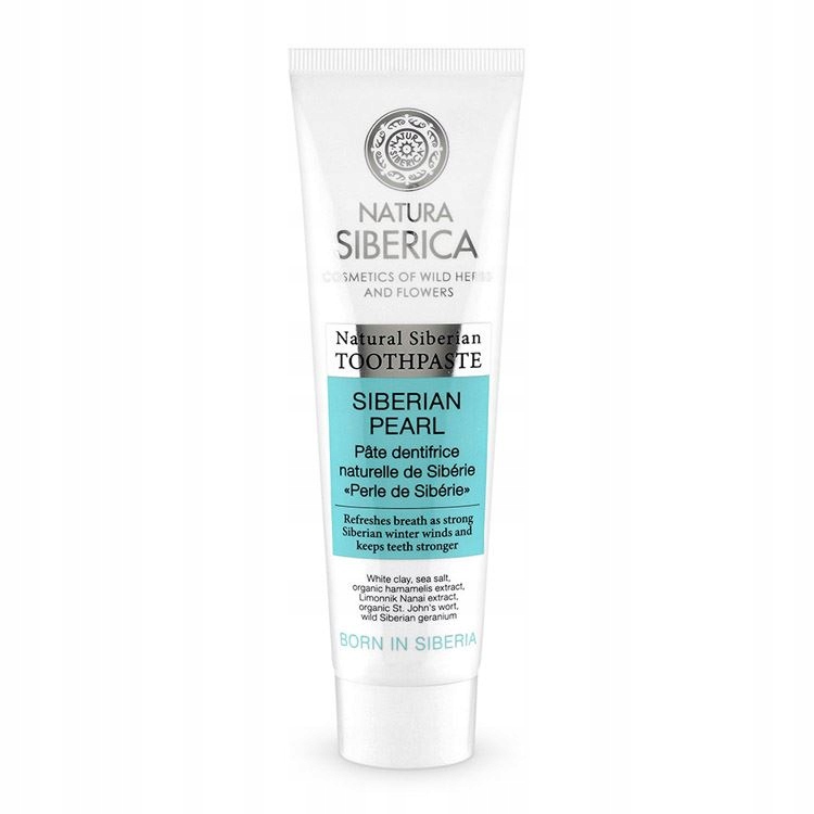 

Natura Siberica pasta do zębów z białą glinką 100g