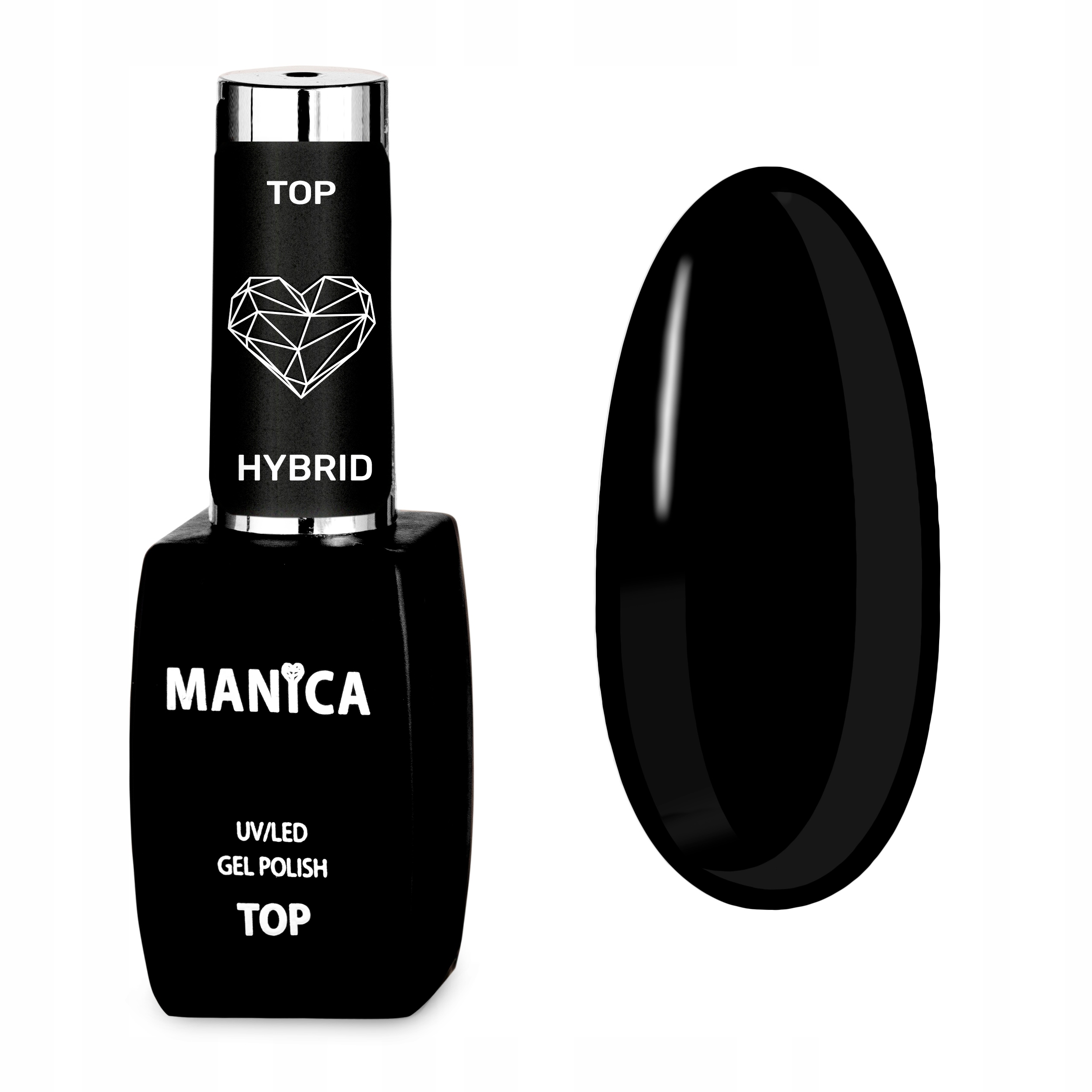 

Manica Top hybrydowy Gel Polish Top Hybrid 10ml