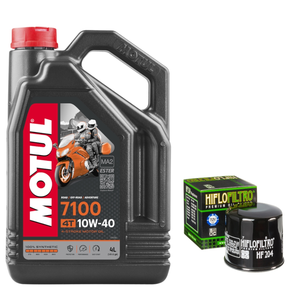 

Olej Motul 7100 10W40 4l filtr oleju HF204