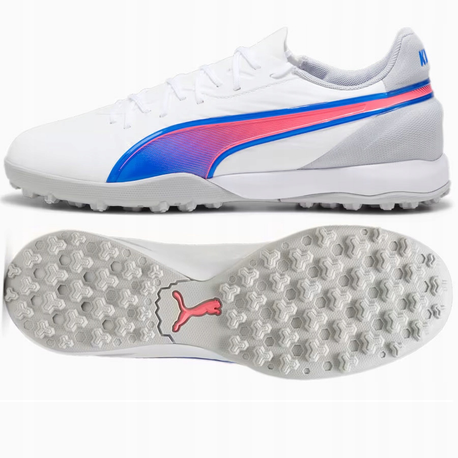 Puma King Match Tt [43] Pánské boty Turfy, bílá barva