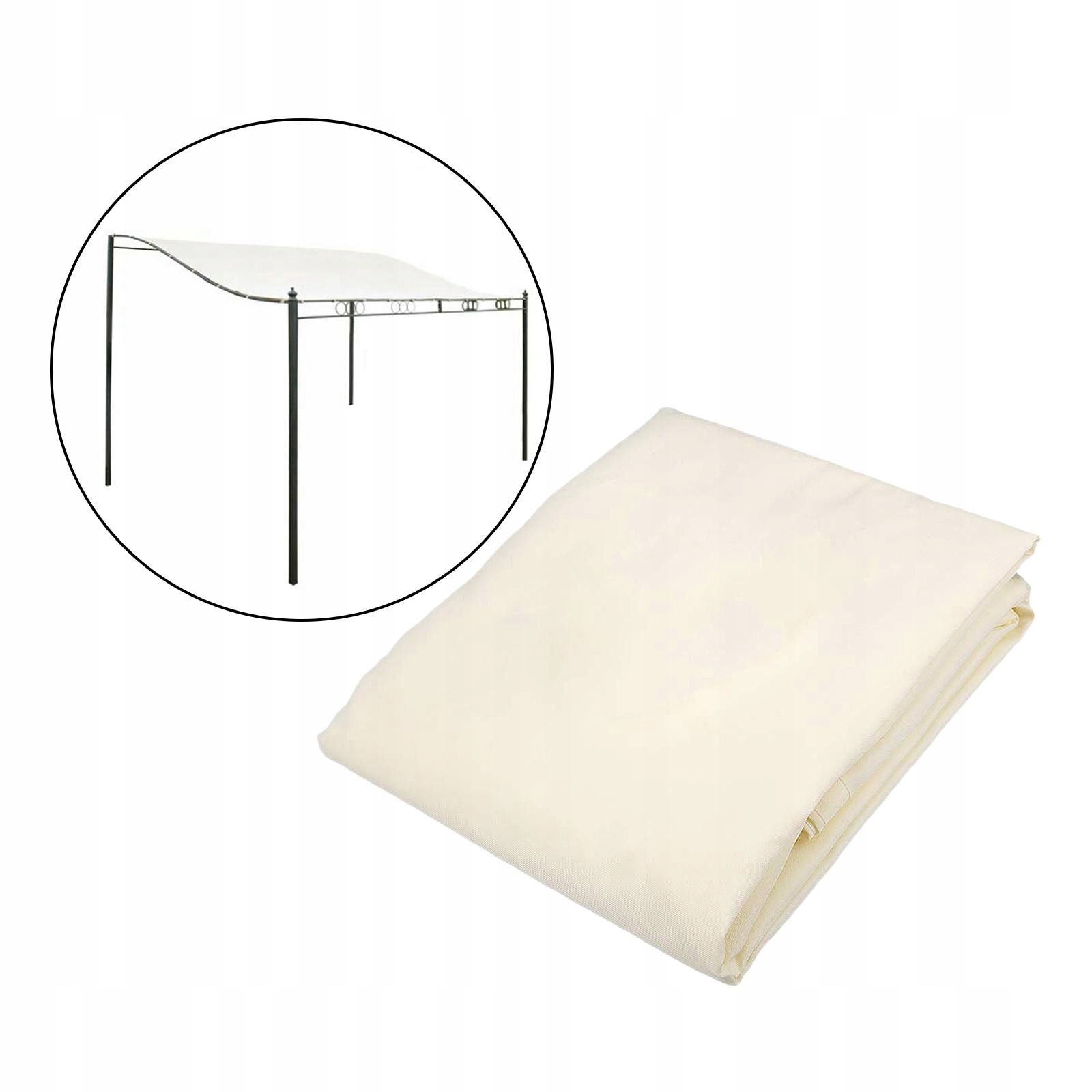 Gazebo Replacement Cover Waterproof for Mocowanie na osi zintegrowana oś