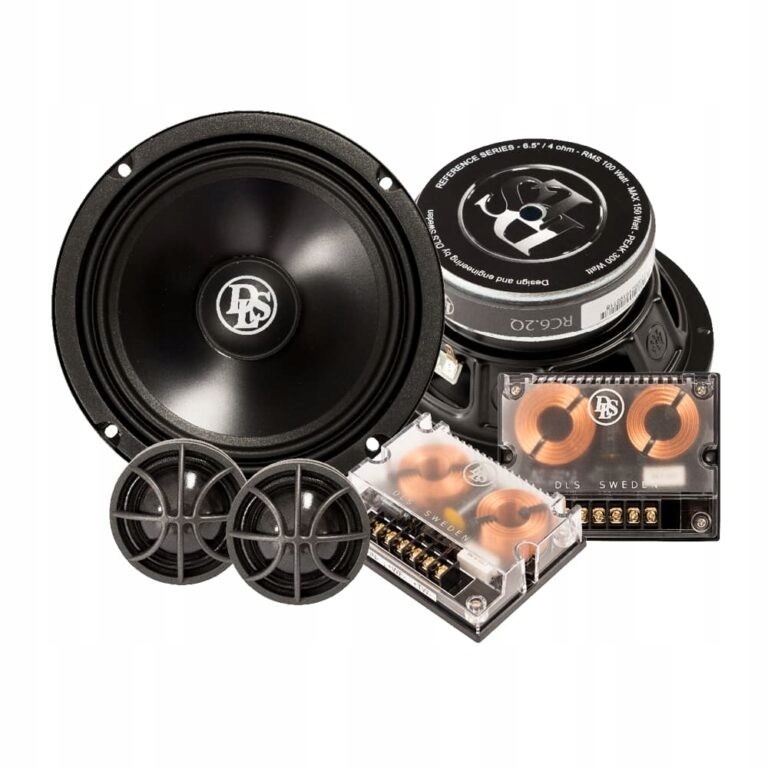 Sada koaxiálních automobilových reproduktorů 165 mm 2-pásmové Rms Výkon 110 W 4 Ohm