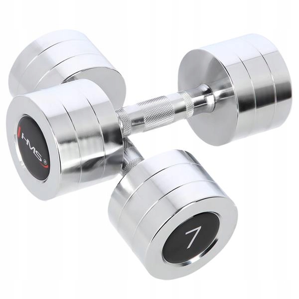 

Hantle chromowane komplet zestaw 2 szt 2x7kg