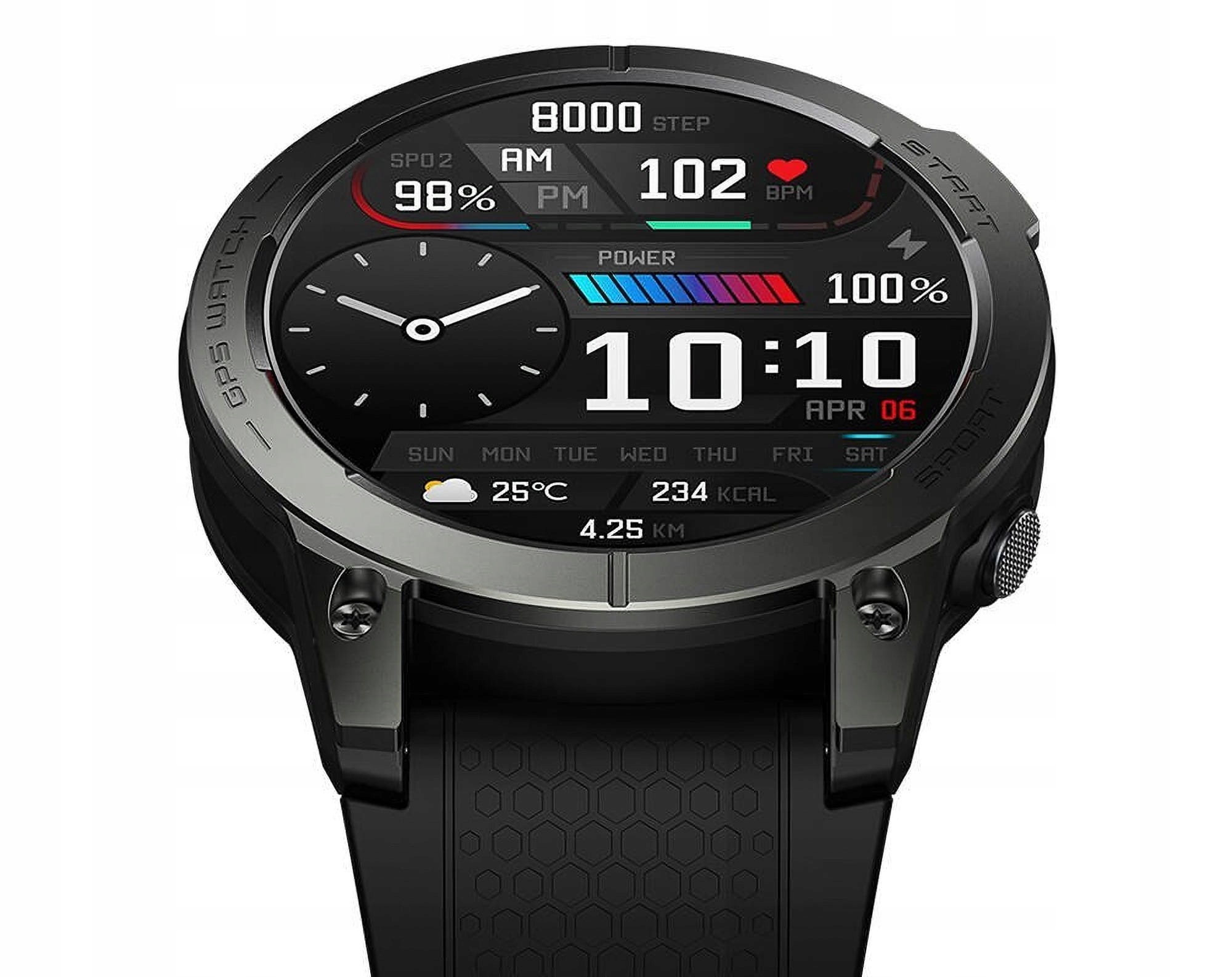 Smartwatch Zeblaze Strtatos 3 Gps Menu Poľské Šport Rozhovory Smart Watch Pl