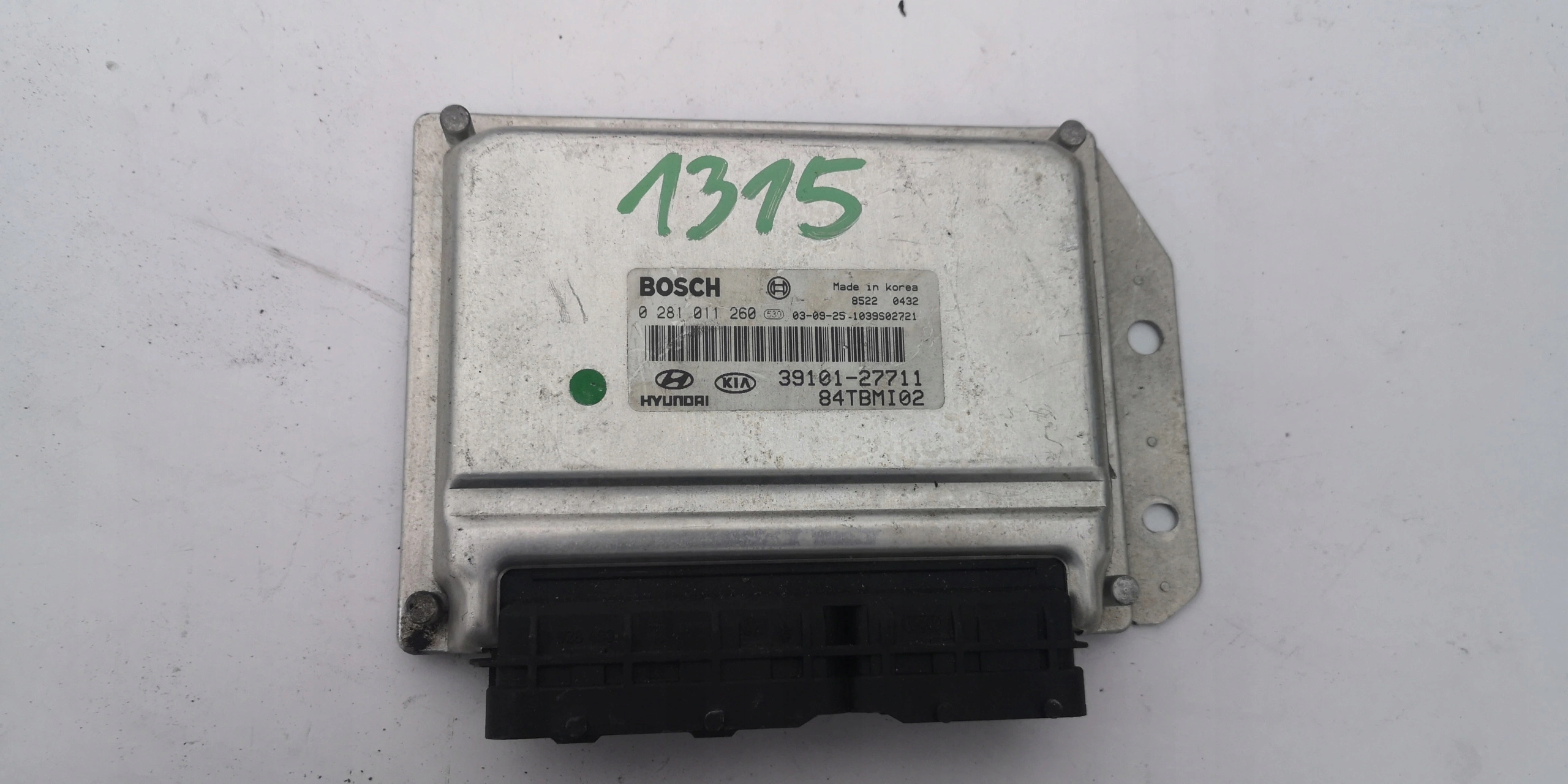 HYUNDAI GETZ 1.5D 0281011260 39101-27711 Computer