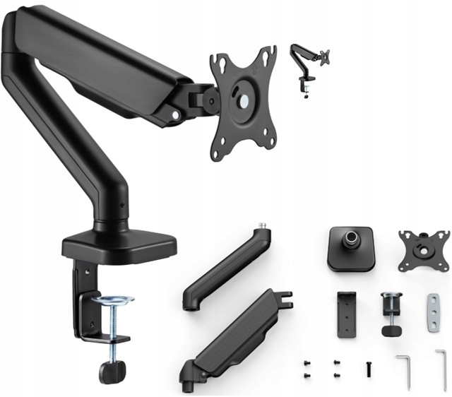 Držák stojanu na rameno monitoru k psacímu stolu pro monitor Philips 241P6E, věšák