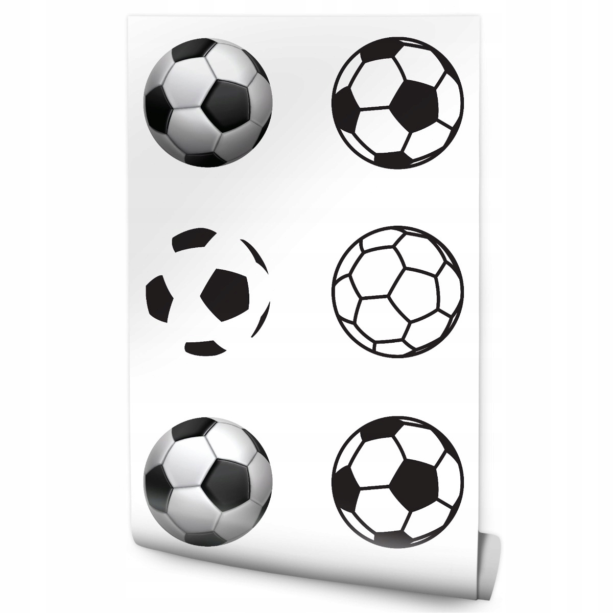 Tapeta Mládež Fotbal Sport 3D efekt