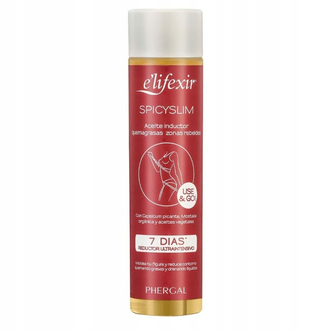 Zeštíhlující tělový olej Elifexir Spicyslim 150 ml