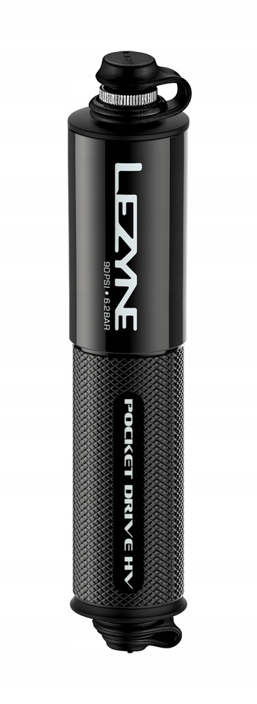 Ruční Pumpička Lezyne Pocket Drive Hv Abs Flex Hose 90Psi, délka 140 mm