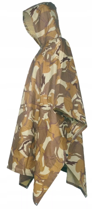 PŁASZCZ PELERYNA z Kapturem NAMIOT PRZECIWDESZCZOWY MATA 3w1 Poncho Kolekcja L48A