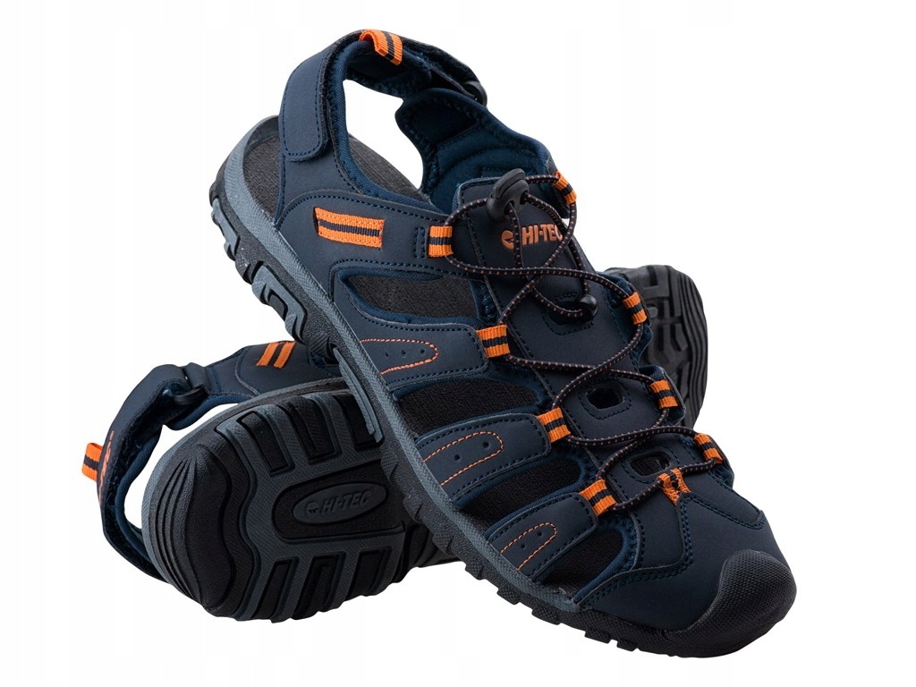 HI-TEC SANDAŁY MĘSKIE TIORE BUTY SPORTOWE TREKKINGOWE REGULACJA NA RZEP 43