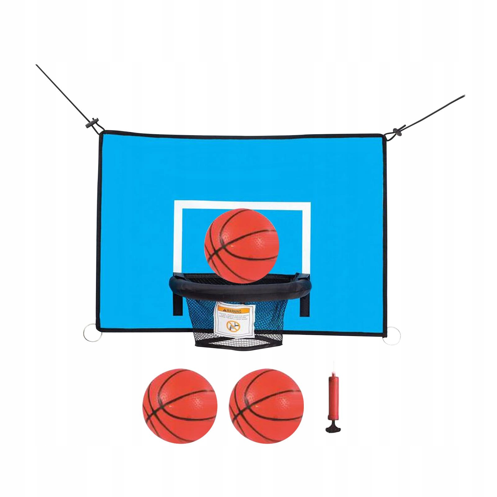 Mini obręcz do koszykówki do trampoliny C Marka bez marki