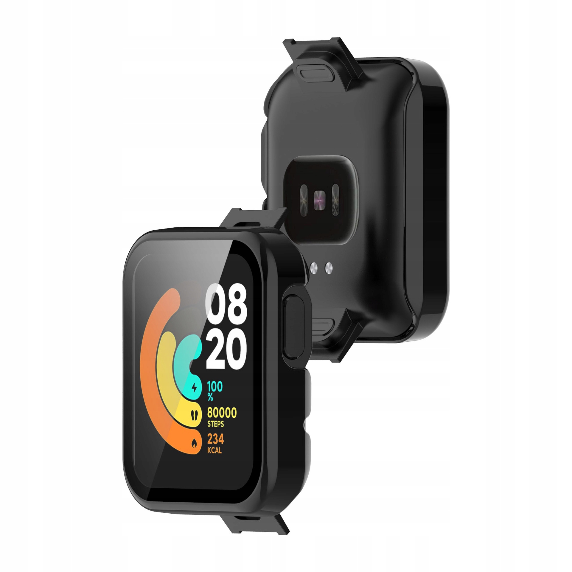 ETUI OCHRONNE PEŁNE + SZKŁO HARTOWANE 2W1 DO XIAOMI MI WATCH LITE - BLACK EAN (GTIN) 5904999231047