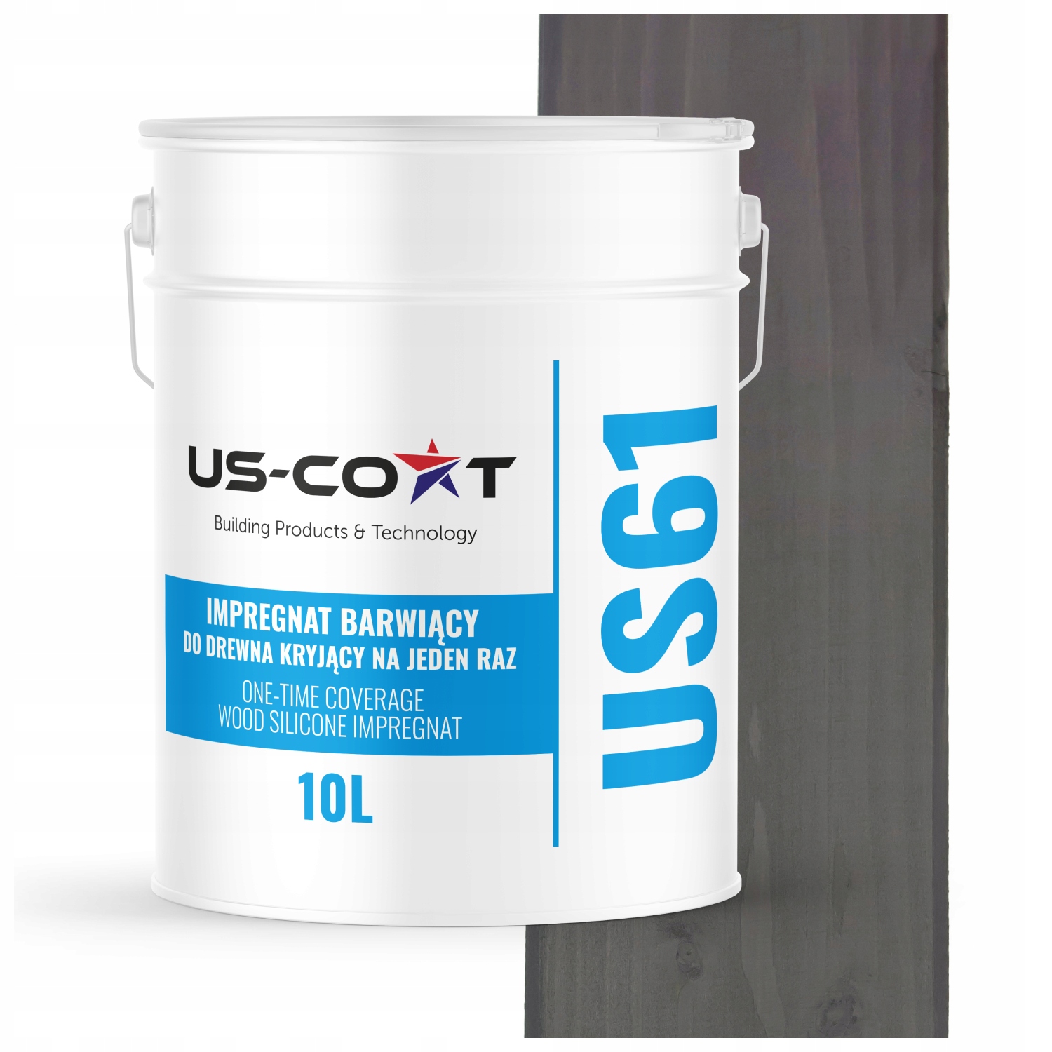 Impregnácia Na Drevo Extra Farba S Voskom Chron Farby Naraz Antracitová 10 L