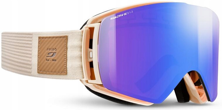 Lyžařské brýle Julbo Launcher Reactiv Photochromic S1-3 Med-Polarization